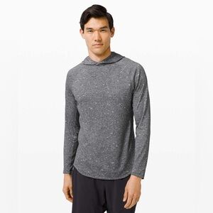 Lululemon men’s fresh form hoodie grey blend size small